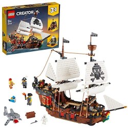 LEGO - Creator 3 in 1 Set da gioco Galeone dei pirati, 31109