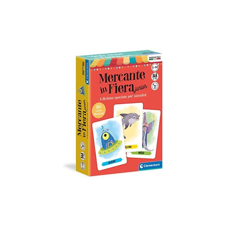 Clementoni - 16290 - Il mio Primo mercante in Fiera - Gioco da Tavolo