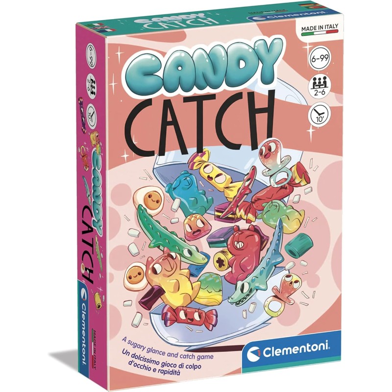 Clementoni - 16565 - Candy Catch Gioco di Carte