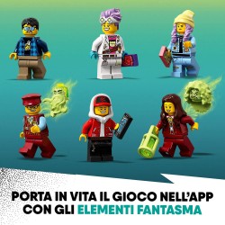 lego- hidden side espresso fantasma, set di costruzione, compatibile iphone/android, multicolore, 70424