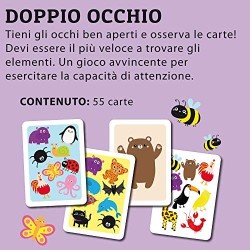 Lisciani Giochi Ludoteca Le Carte dei Bambini Doppio Occhio