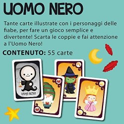 Lisciani Giochi Ludoteca Le Carte dei Bambini Uomo Nero