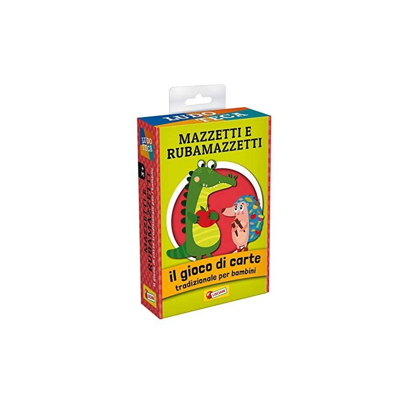 Lisciani Giochi Ludoteca Le Carte dei Bambini Mazzetti E Rubamazzetti