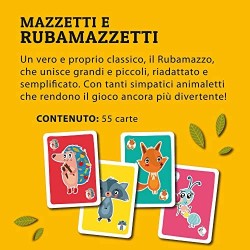 Lisciani Giochi Ludoteca Le Carte dei Bambini Mazzetti E Rubamazzetti