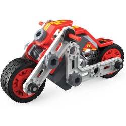 Meccano Junior - Veicoli a Sorpresa, pezzi in plastica per bambini dai 5 anni