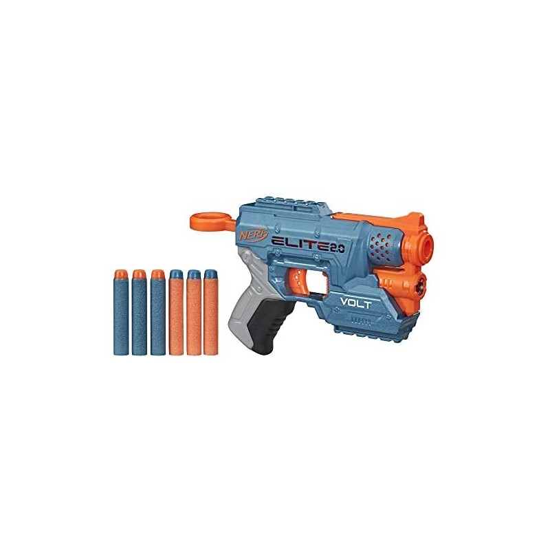 Hasbro Nerf-Nerf Elite 2.0-Volt SD-1 (Blaster con Raggio Puntatore Luminoso e 6 Dardi Inclusi), Giocattolo per Bambini da 8 Anni