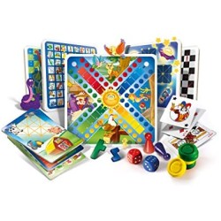 Clementoni - 100 Giochi Riuniti Gioco Da Tavolo Colore Multicolore, 12952