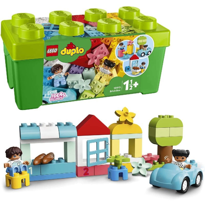 LEGO DUPLO Classic Contenitore di Mattoncini, Set da Costruzione con Contenitore, per Bambini di 1,5 Anni, 10913