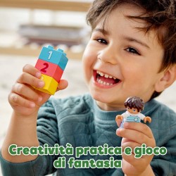 LEGO DUPLO Classic Contenitore di Mattoncini, Set da Costruzione con Contenitore, per Bambini di 1,5 Anni, 10913