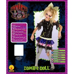 Rubies - Costume bambola da zombie - Taglia M (5/7 anni) - 886627-M