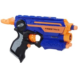 nerf elite - firestrike (versione 2018 blu), 53378eu6