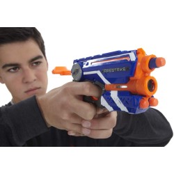 nerf elite - firestrike (versione 2018 blu), 53378eu6