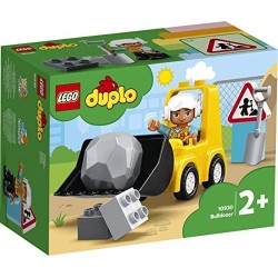 LEGO DUPLO Town Bulldozer, Set con Macchinina da Costruzione per Bimbi dai 2 Anni in su, 10930