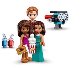 LEGO Friends Il Cinema di Heartlake City, Playset con Porta Cellulare e 3 Mini-doll, 41448