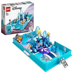 LEGO Disney Princess Frozen 2 Elsa e Le Avventure Fiabesche del Nokk, Giocattolo in Valigetta da Viaggio Portatile, 43189