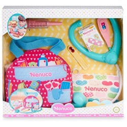 Nenuco- Kit di Emergenza, Accessori Medici per Bambole, per Bambine/i a Partire da 3 Anni, Multicolore, 700016295