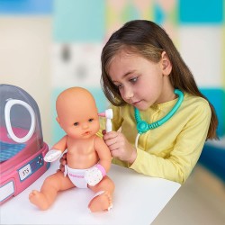 Nenuco - Dottore, Come Sta Il Mio Bambino - Bambola Incubatrice Neonatale e Accessori, Multicolore, 700016660