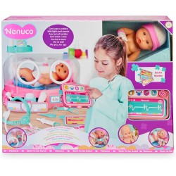 Nenuco - Dottore, Come Sta Il Mio Bambino - Bambola Incubatrice Neonatale e Accessori, Multicolore, 700016660