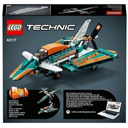 LEGO Technic Aereo da Competizione e a Reazione, Set 2 in 1, Giocattoli da Costruzione, 42117