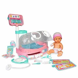 Nenuco - Dottore, Come Sta Il Mio Bambino - Bambola Incubatrice Neonatale e Accessori, Multicolore, 700016660