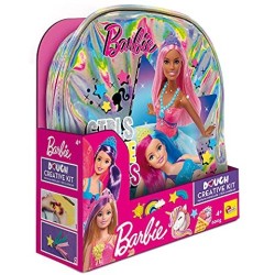 Lisciani Giochi - Barbie Dough Zainetto Creative Kit, Colore, Taglia Unica, 88874