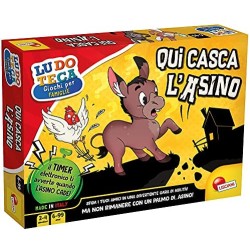 Lisciani Giochi- Ludoteca Qua Casca l Asino, 88904