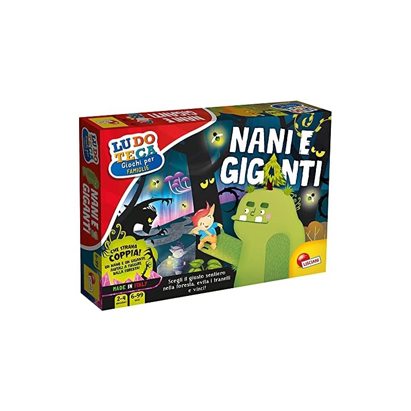 Lisciani Giochi- Ludoteca Nani e Giganti, Colore, 88959