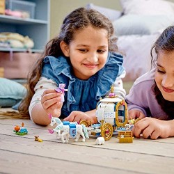 LEGO Disney Princess La Carrozza Reale di Cenerentola, Playset per Bambini con 2 Mini-Doll e 2 Cavalli, 43192