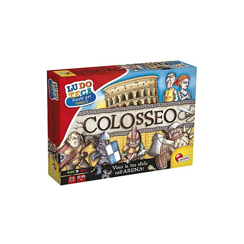 Lisciani Giochi- Ludoteca Colosseo, Colore, 88966