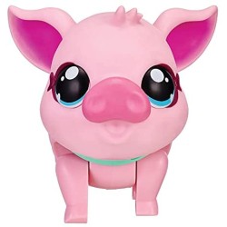 Giochi Preziosi - My Pet Pig - Little Live Pets, Piggly Il mio piccolo maialino, animale interattivo che cammina, balla, mangia,