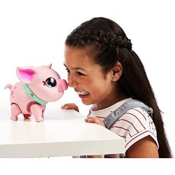 Giochi Preziosi - My Pet Pig - Little Live Pets, Piggly Il mio piccolo maialino, animale interattivo che cammina, balla, mangia,