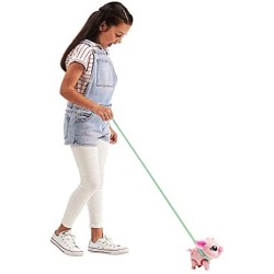 Giochi Preziosi - My Pet Pig - Little Live Pets, Piggly Il mio piccolo maialino, animale interattivo che cammina, balla, mangia,