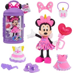 Minnie, personaggio Fashion articolato 15 cm, 14 pezzi, diversi modelli disponibili - MCN28000