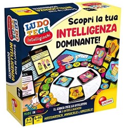 Lisciani Giochi- Ludoteca Intelligiochi Il Gioco delle Intelligenze Dominanti, Colore, 89185