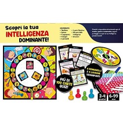 Lisciani Giochi- Ludoteca Intelligiochi Il Gioco delle Intelligenze Dominanti, Colore, 89185