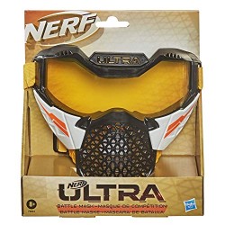 Hasbro - Nerf Ultra Maschera da battaglia con cinghia regolabile, design traspirante, Protezione per il volto per i combattenti 