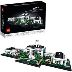 LEGO Architecture La Casa Bianca, Collezione Monumenti per Adulti, Idea Regalo da Collezione, 21054