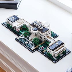 LEGO Architecture La Casa Bianca, Collezione Monumenti per Adulti, Idea Regalo da Collezione, 21054