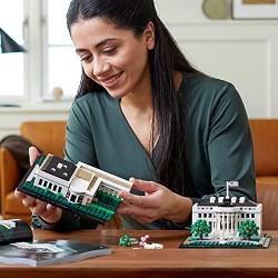 LEGO Architecture La Casa Bianca, Collezione Monumenti per Adulti, Idea Regalo da Collezione, 21054