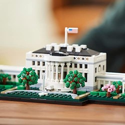 LEGO Architecture La Casa Bianca, Collezione Monumenti per Adulti, Idea Regalo da Collezione, 21054