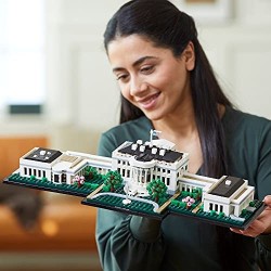 LEGO Architecture La Casa Bianca, Collezione Monumenti per Adulti, Idea Regalo da Collezione, 21054