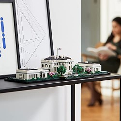 LEGO Architecture La Casa Bianca, Collezione Monumenti per Adulti, Idea Regalo da Collezione, 21054