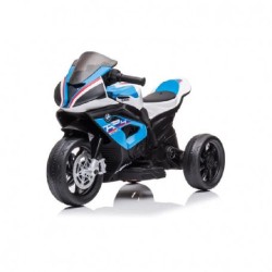 BMW HP4 Sport BLU 12V a 3 Ruote con Suoni e Led - Moto Elettrica per Bambini - POS220196