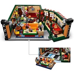 LEGO Ideas Central Perk, Gadget per il 25° Anniversario della Serie TV Friends, con Iconica Caffetteria e 7 Minifigure, Costruzi