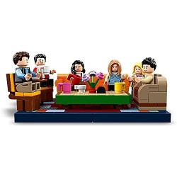 LEGO Ideas Central Perk, Gadget per il 25° Anniversario della Serie TV Friends, con Iconica Caffetteria e 7 Minifigure, Costruzi