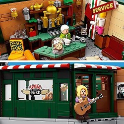 LEGO Ideas Central Perk, Gadget per il 25° Anniversario della Serie TV Friends, con Iconica Caffetteria e 7 Minifigure, Costruzi