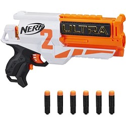 Hasbro - Nerf Ultra Two Blaster Motorizzato - Blaster con Retrocarica rapida, 6 dardi Nerf Ultra - Compatibile solo con i dardi 