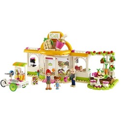 LEGO Friends Il Caffè Biologico di Heartlake, Set Educativo con 3 Mini Bamboline, Giocattoli per Bambini di 6 Anni, 41444