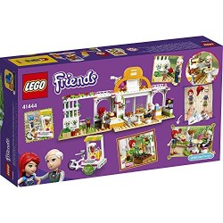 LEGO Friends Il Caffè Biologico di Heartlake, Set Educativo con 3 Mini Bamboline, Giocattoli per Bambini di 6 Anni, 41444