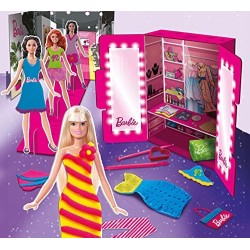 Lisciani Giochi- Barbie Dough Fashion Show, Colore, 88867